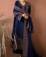 Unstitched Embroidered Dhanak 3PC | WC-069A