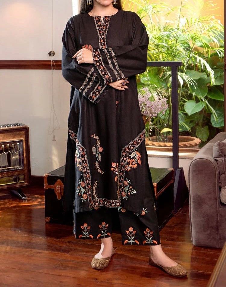 Unstitched Embroidered Lawn 2PC | SC-158