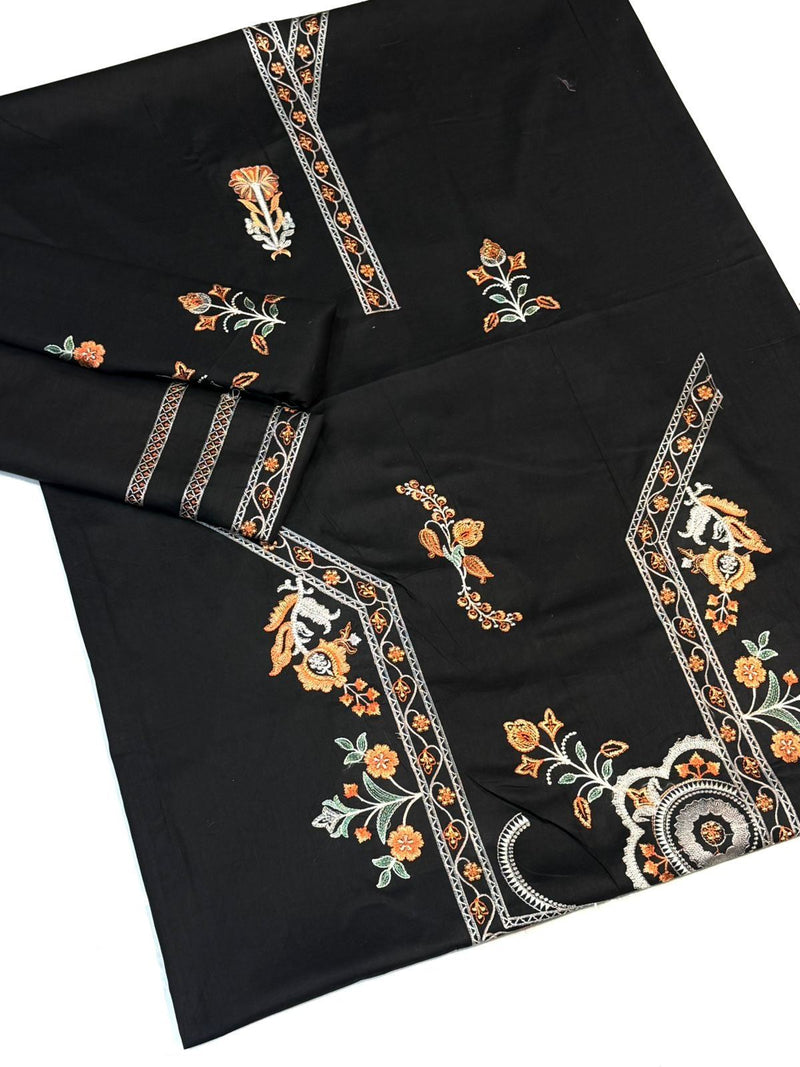 Unstitched Embroidered Lawn 2PC | SC-158