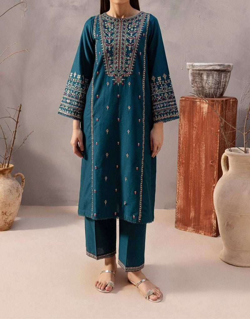 Unstitched Embroidered Lawn 2PC | SC-159