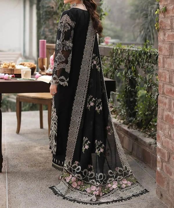 Unstitched Embroidered Lawn 3PC | SC-024A