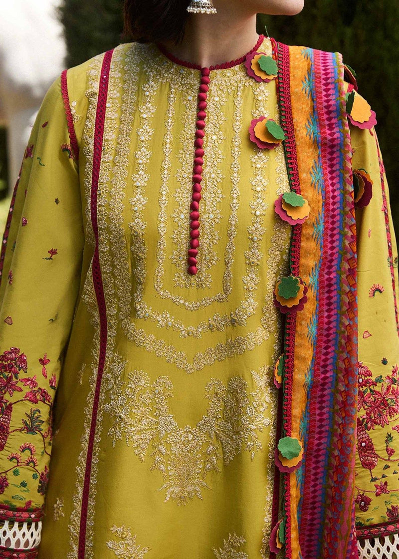 Unstitched Embroidered Lawn 3PC | SC-097