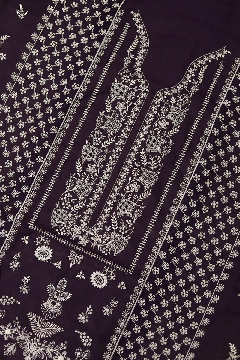 Unstitched Embroidered Lawn 3PC | SC-113