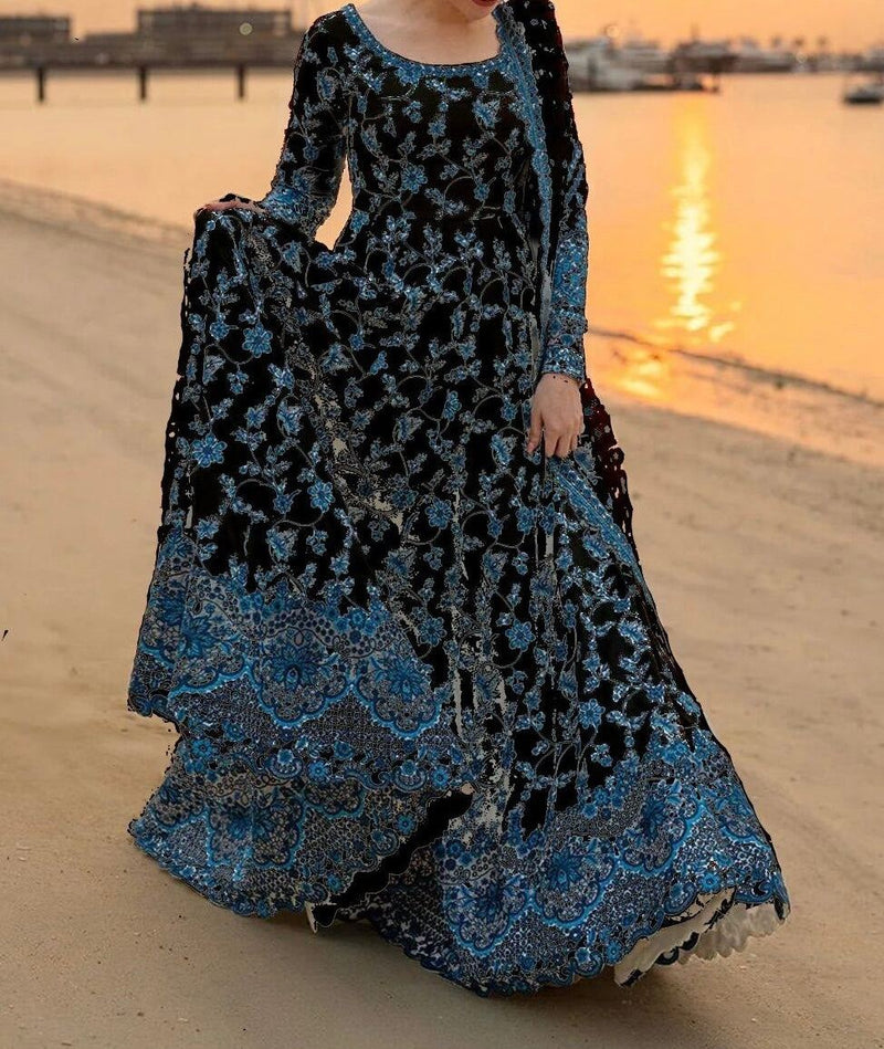 Unstitched Embroidered Lawn 3PC | SC-157B
