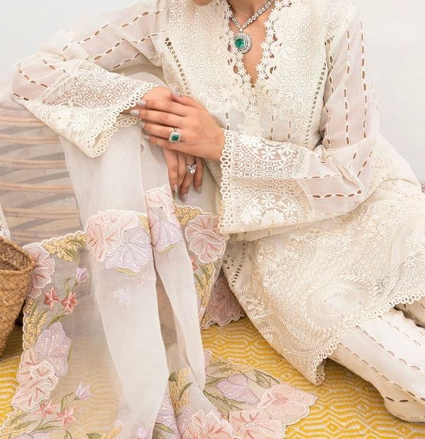 Unstitched Embroidered Lawn 3PC | SC-164