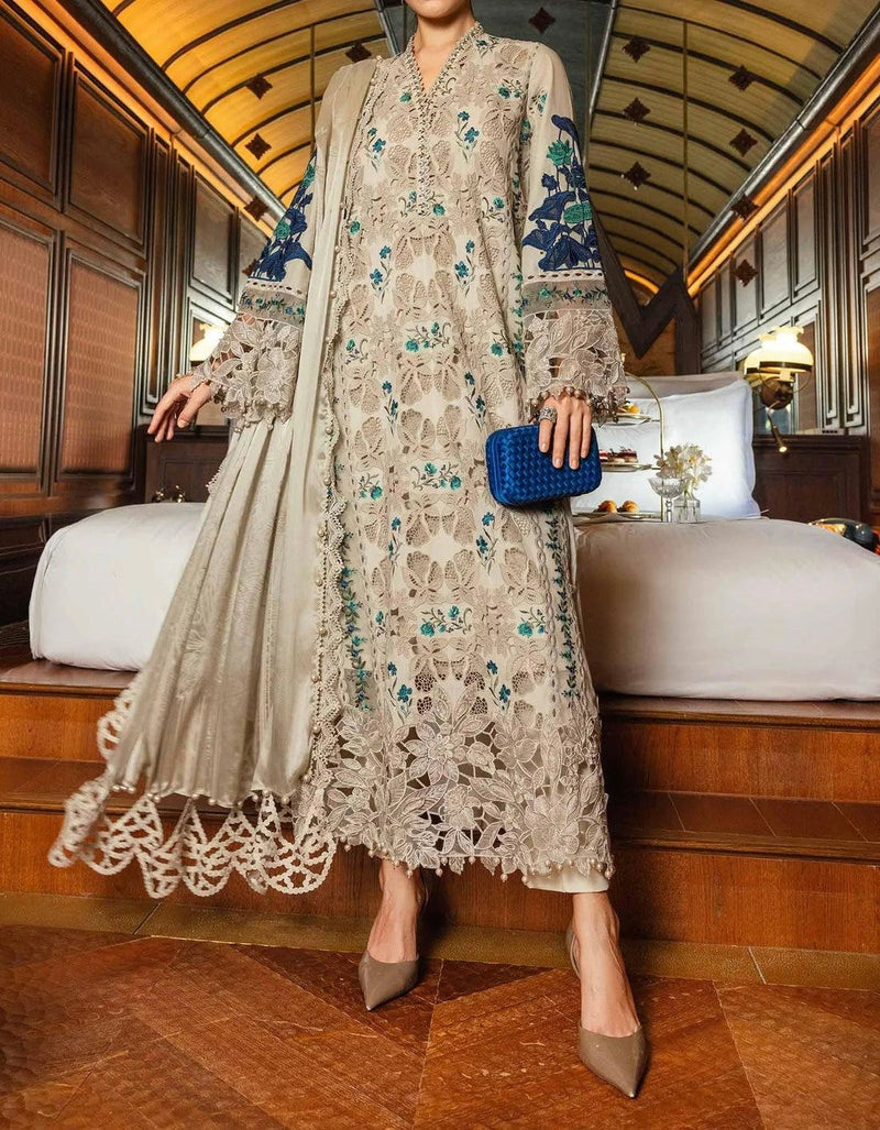 Unstitched Embroidered Lawn 3PC | SC-170