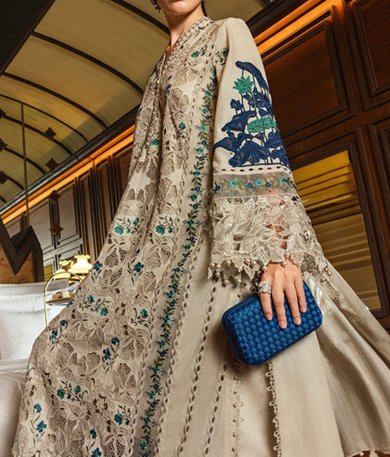 Unstitched Embroidered Lawn 3PC | SC-170