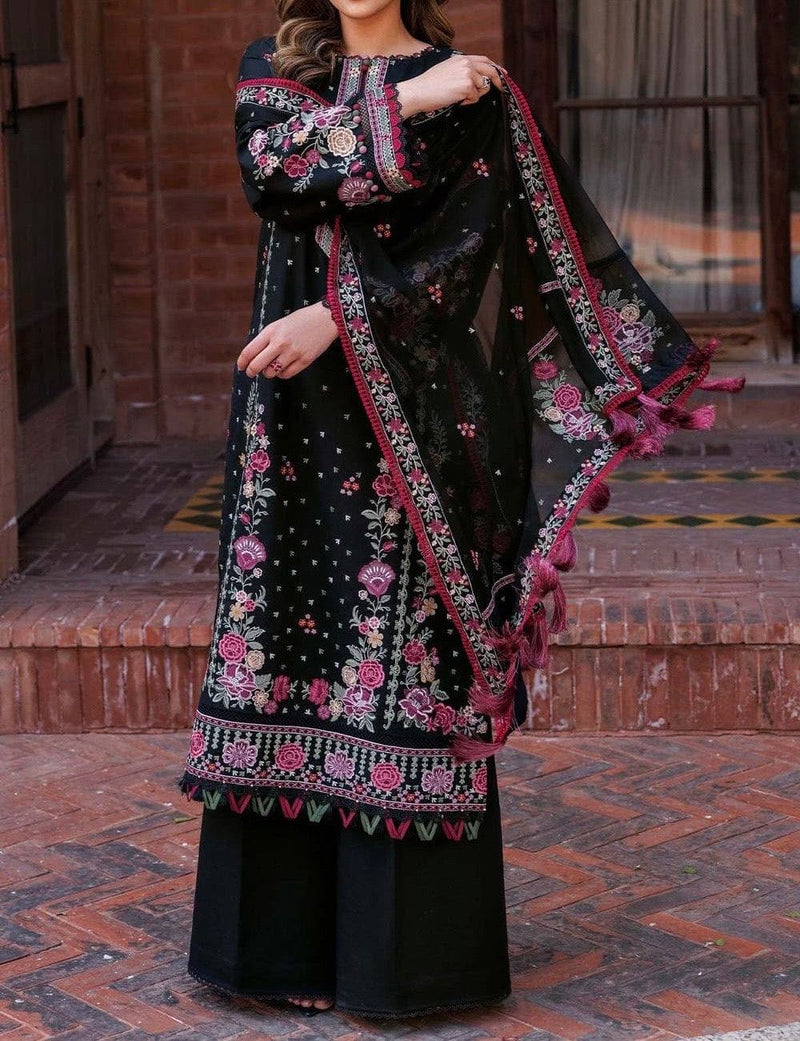 Unstitched Embroidered Lawn 3PC | SC-176