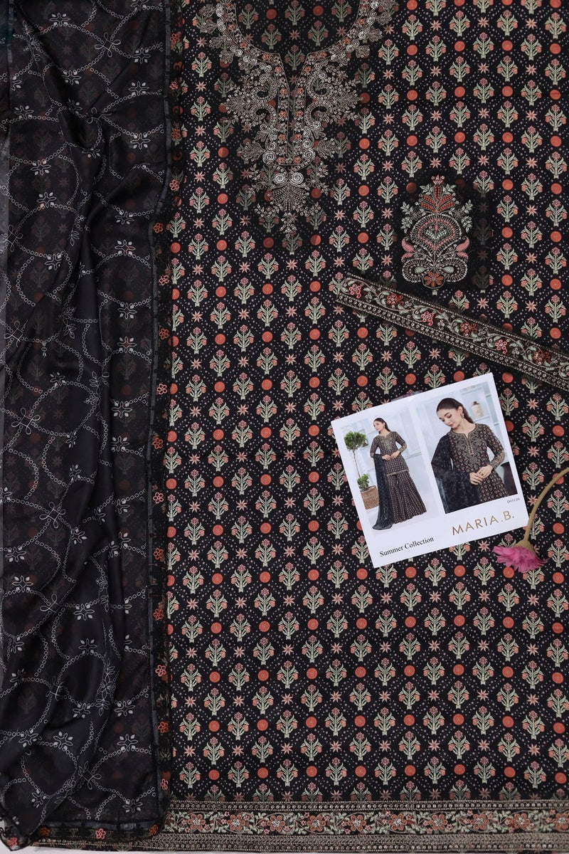 Unstitched Printed Lawn 3PC | SC-112A