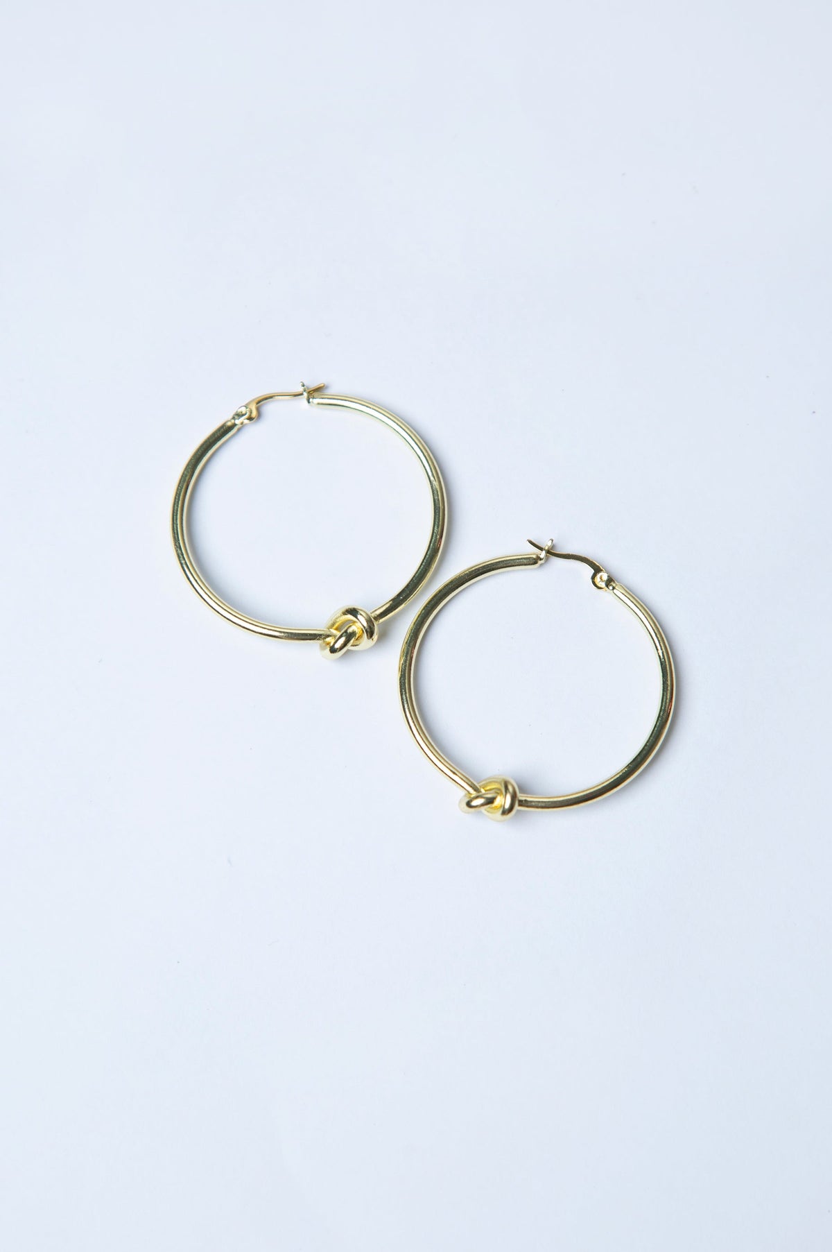 Loop style Golden Earrings