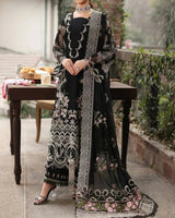 Unstitched Embroidered Dhanak 3PC | WC-083