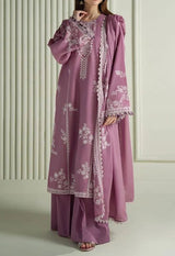 Unstitched Embroidered Lawn 3PC | SC-010