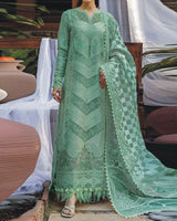 Unstitched Embroidered Lawn 3PC | SC-020