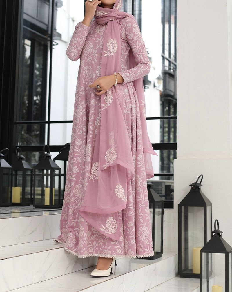 Unstitched Embroidered Lawn 3PC | SC-038