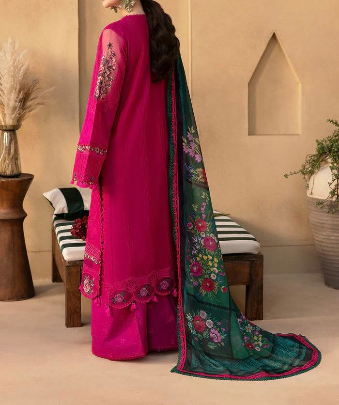 Unstitched Embroidered Lawn 3PC | SC-087