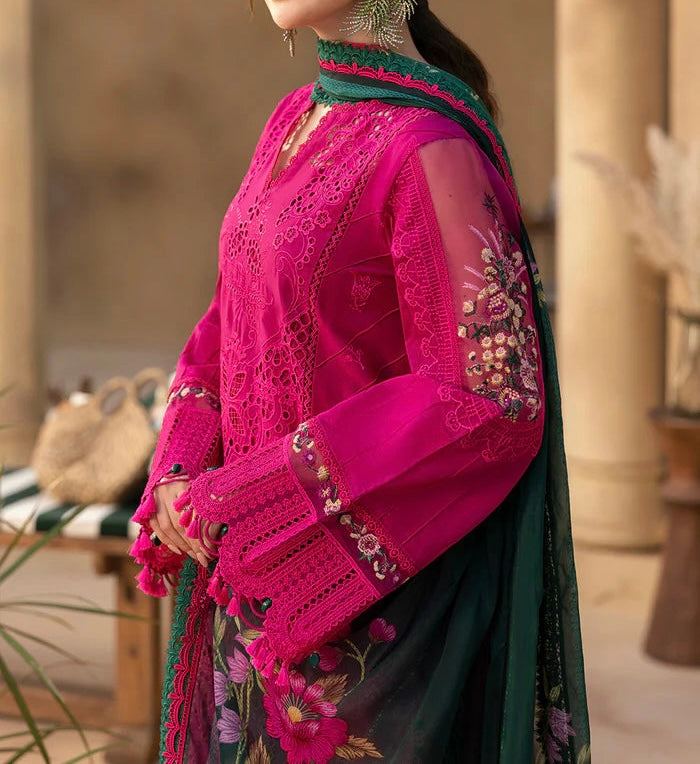 Unstitched Embroidered Lawn 3PC | SC-087