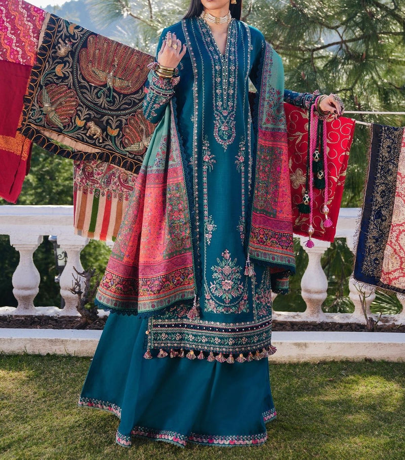 Unstitched Embroidered Lawn 3PC | SC-090A