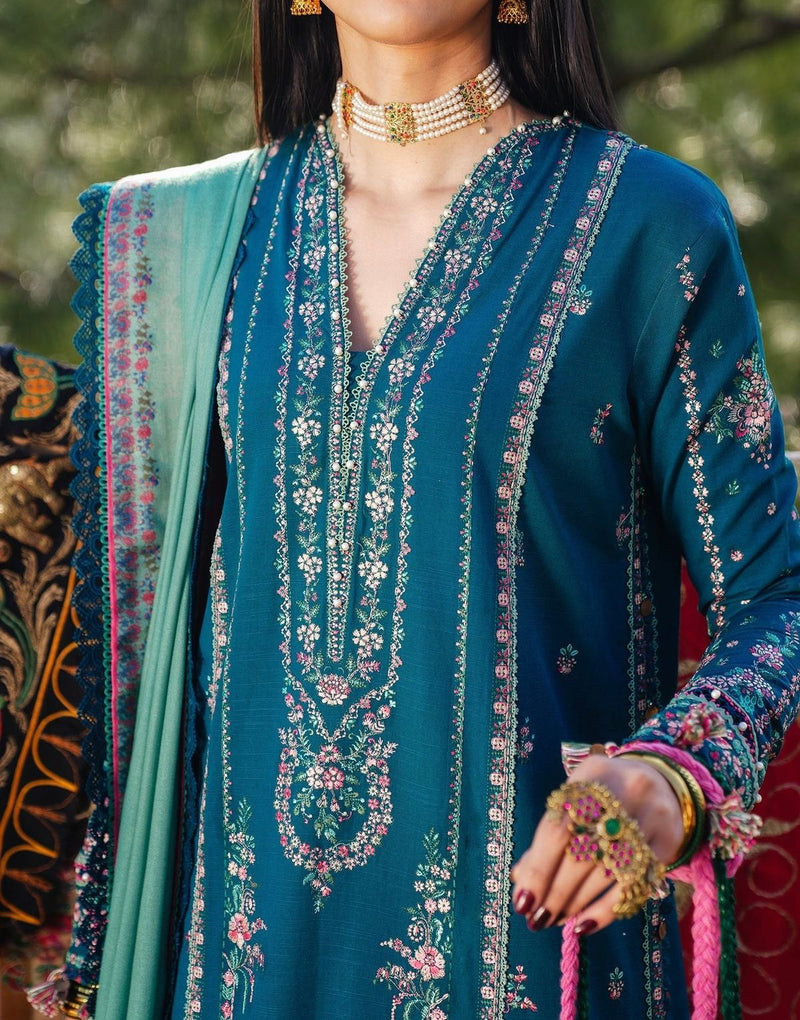 Unstitched Embroidered Lawn 3PC | SC-090A