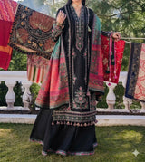 Unstitched Embroidered Lawn 3PC | SC-090B