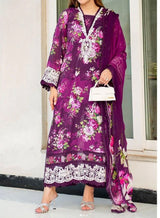Unstitched Embroidered Lawn 3PC | SC-101