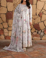 Unstitched Embroidered Lawn 3PC | SC-115