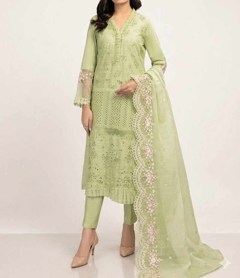 Unstitched Embroidered Lawn 3PC | SC-133B
