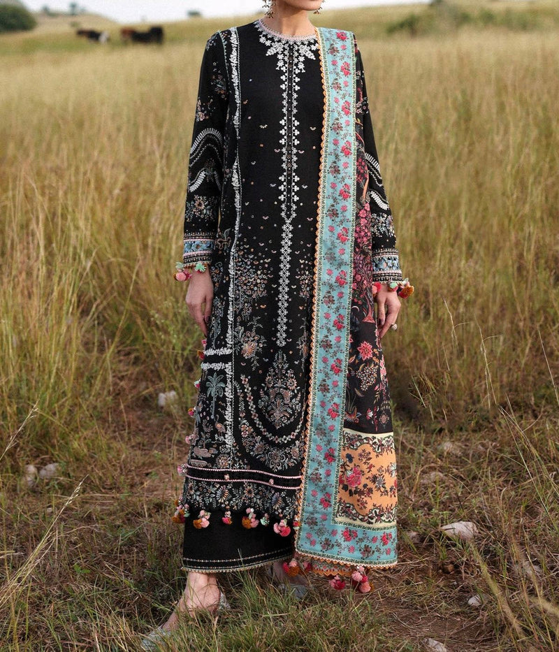Unstitched Embroidered Lawn 3PC | SC-144