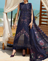 Unstitched Embroidered Lawn 3PC | SC-163