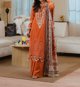 Unstitched Embroidered Lawn 3PC | SC-169B
