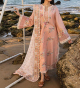 Unstitched Embroidered Lawn 3PC | SC-17