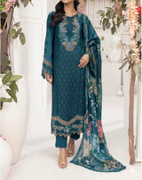 Unstitched Embroidered Lawn 3PC | SC-175B