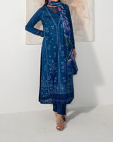 Unstitched Embroidered Lawn 3PC | SC-180