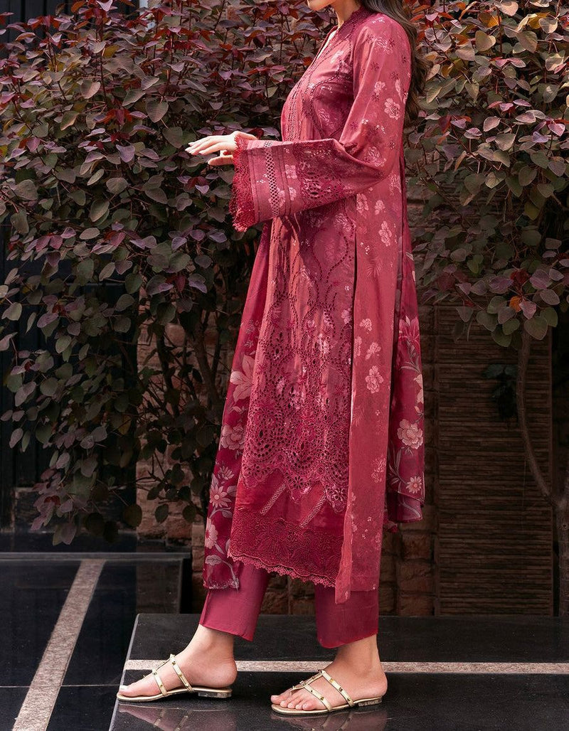 Unstitched Embroidered Lawn 3PC | SC-188