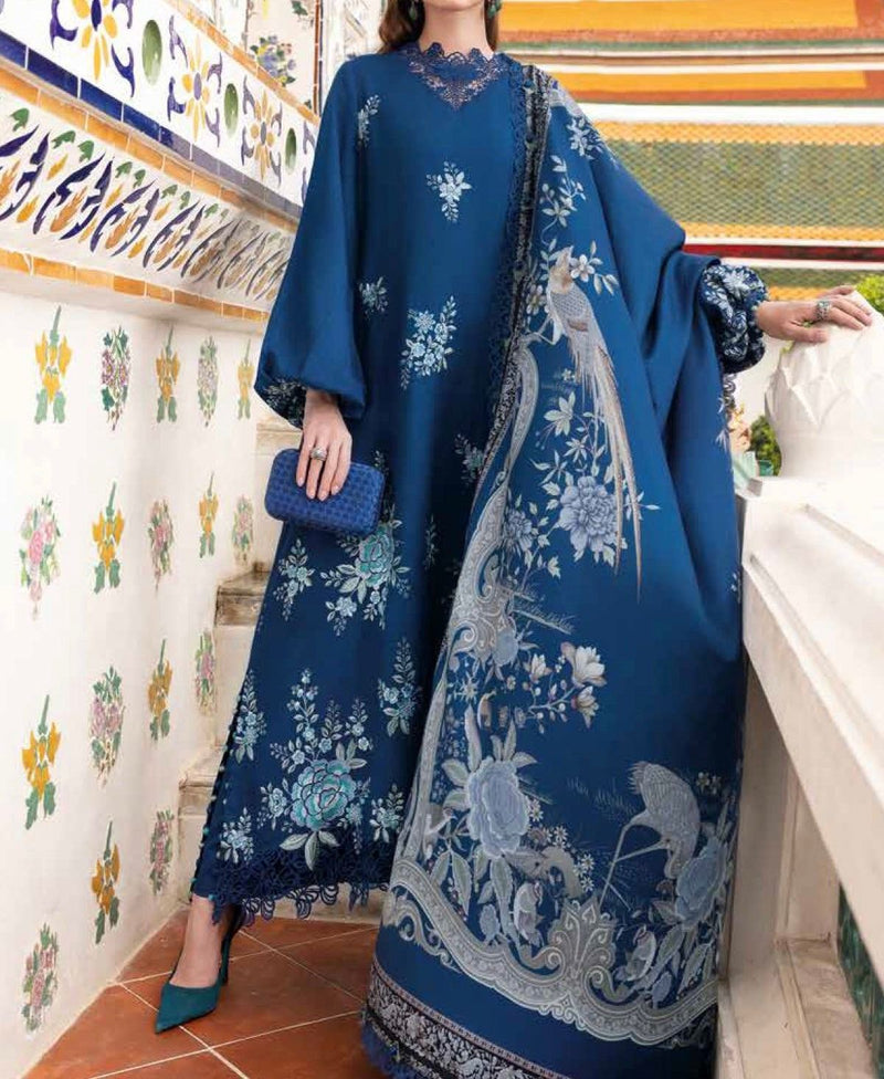 Unstitched Embroidered Lawn 3PC | SC-187