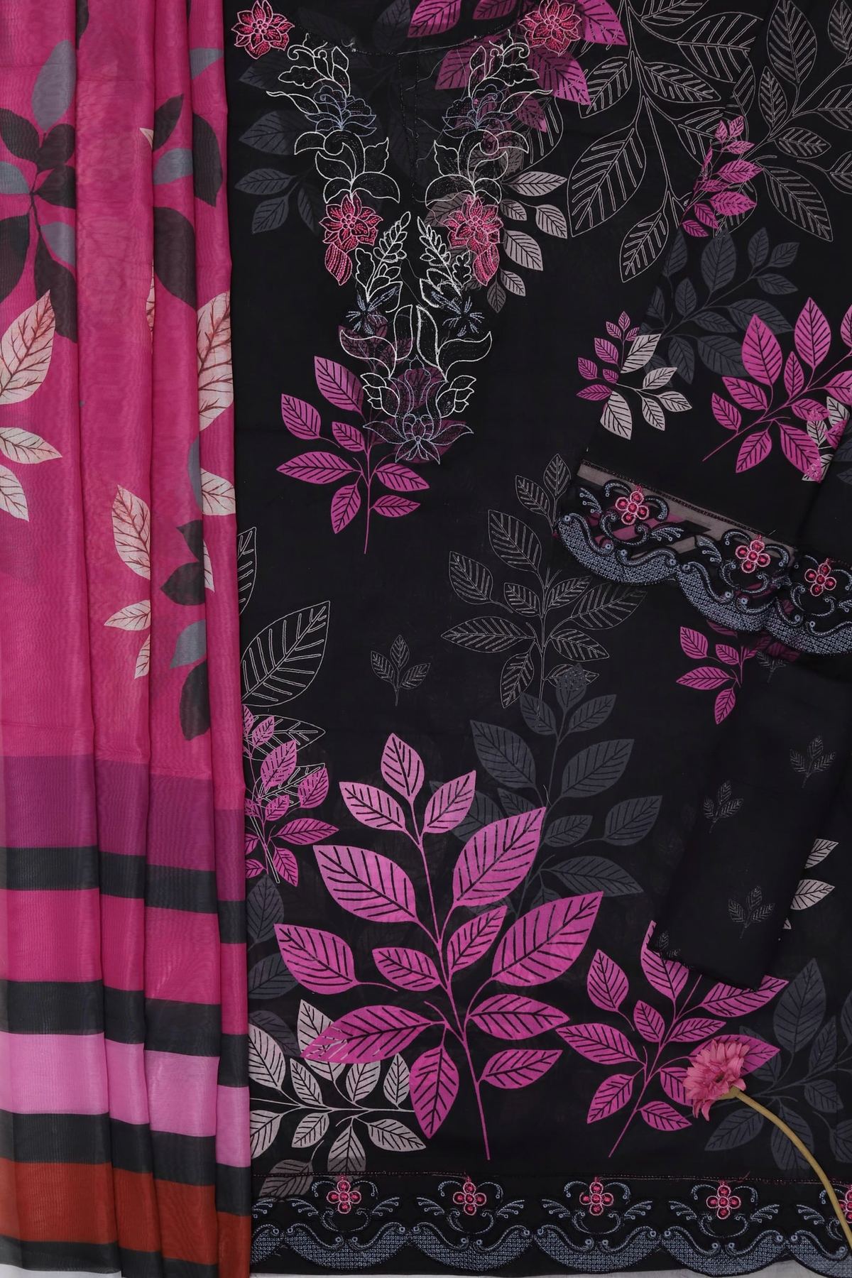 Unstitched Printed Lawn 3PC | SC-094A