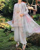 Unstitched Embroidered Lawn 3PC | SC-095