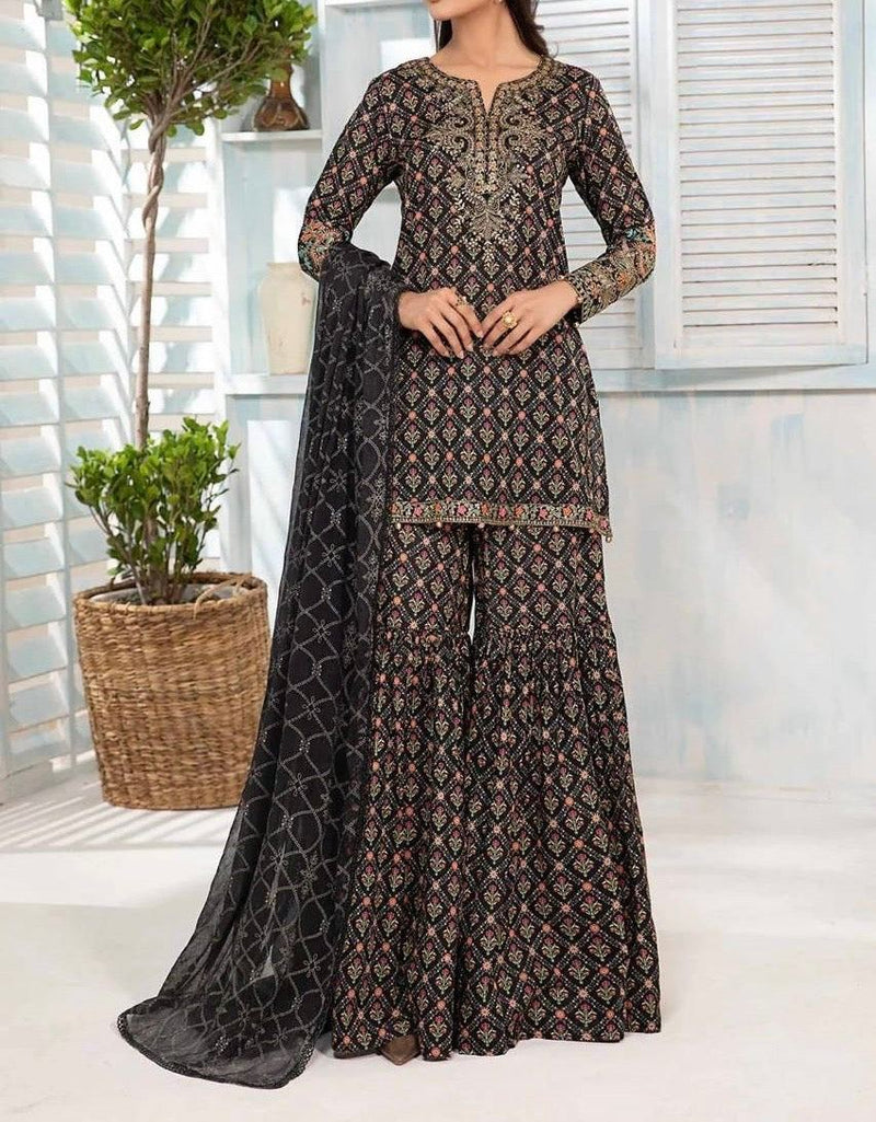 Unstitched Printed Lawn 3PC | SC-112A