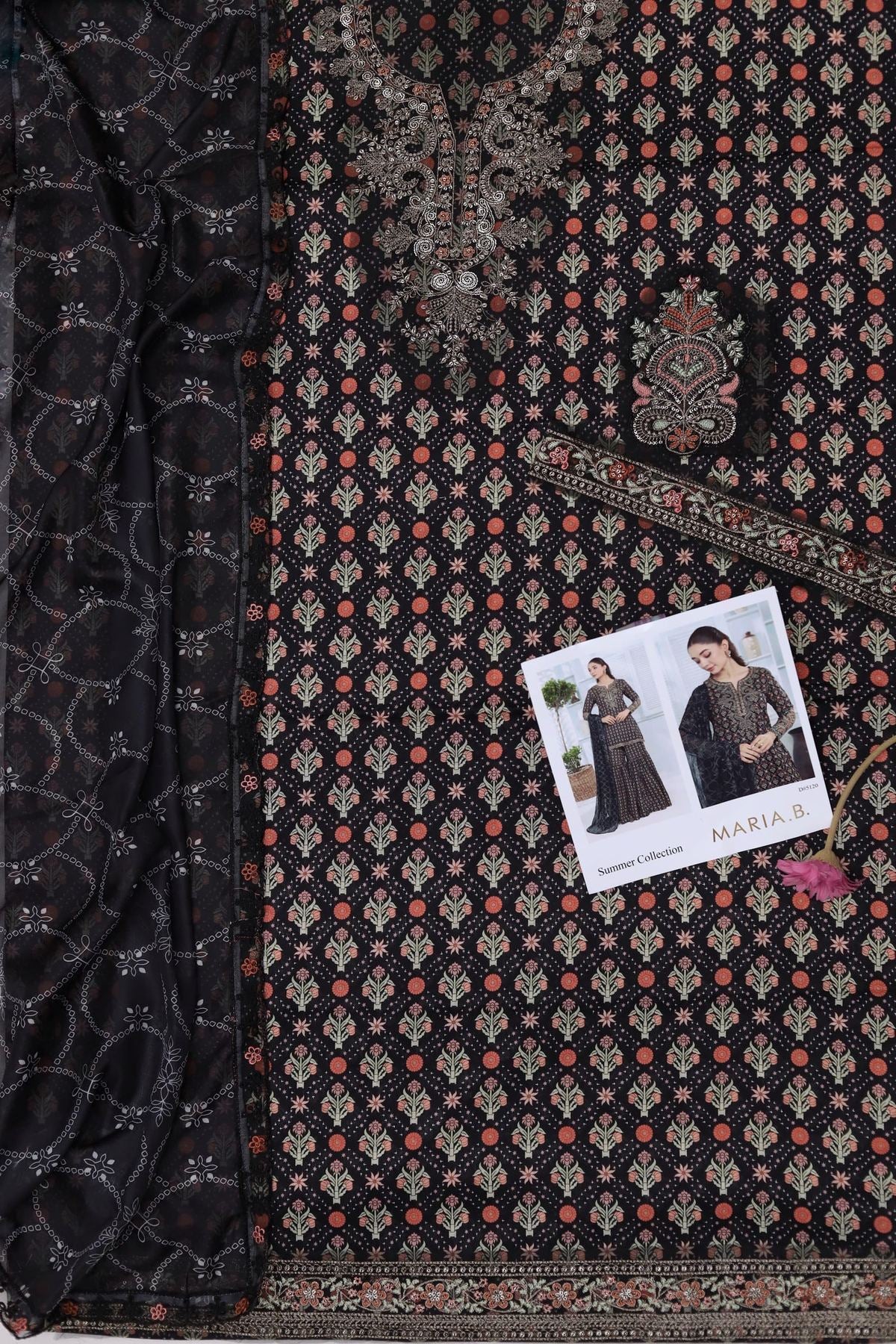 Unstitched Printed Lawn 3PC | SC-112A