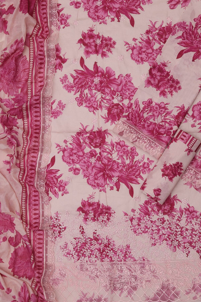 Unstitched Printed Lawn 3PC | SC-122