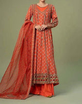 Unstitched Printed Lawn 3PC | SC-140